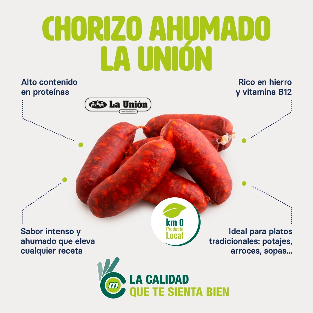 chorizo ahumado la union