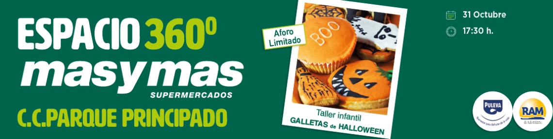 Taller infantil galletas de Halloween